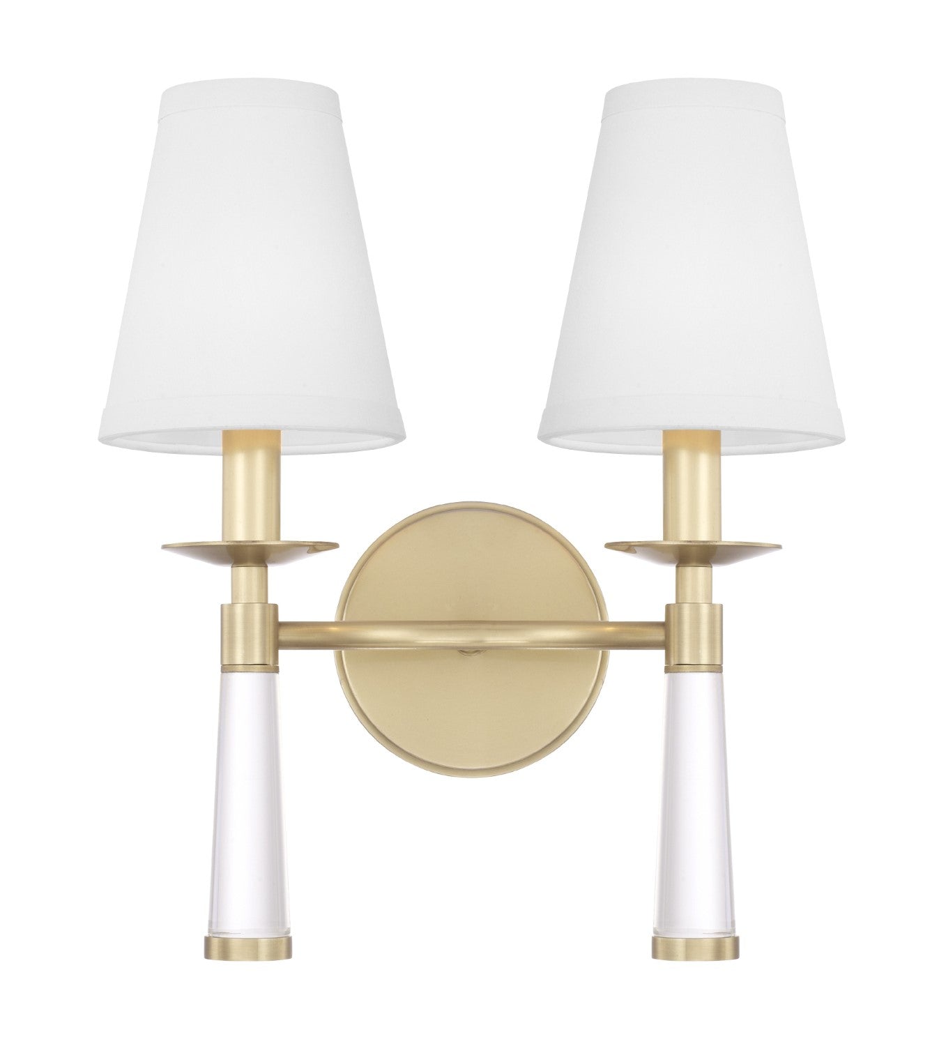 Crystorama 8862 Baxter 2 Light Bronze Wall Mount - Parent