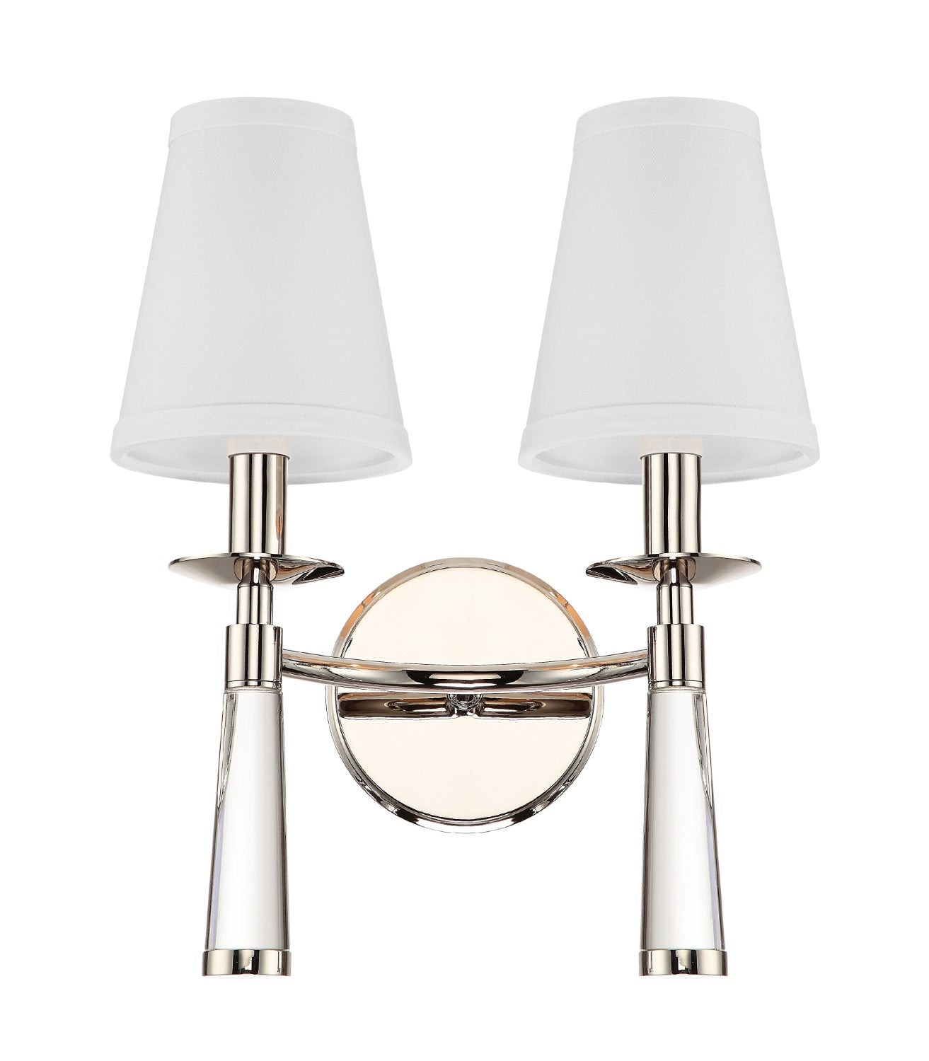 Crystorama 8862 Baxter 2 Light Bronze Wall Mount