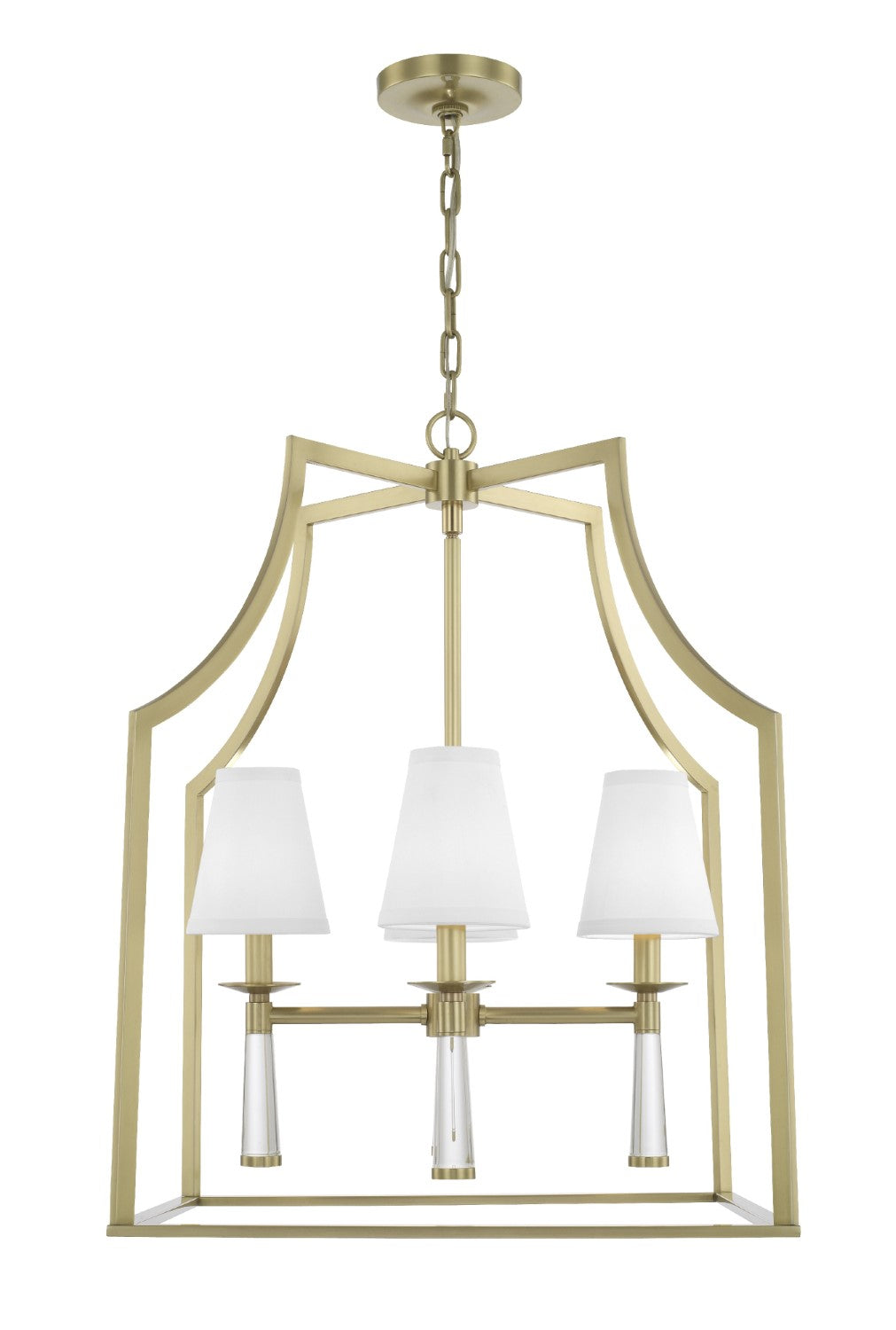 Crystorama 8864 Baxter 4 Light Chandelier - Parent