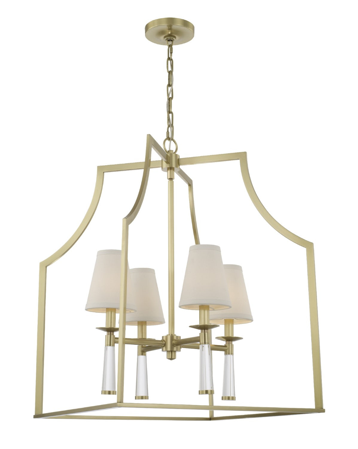 Crystorama 8864 Baxter 4 Light Chandelier - Parent
