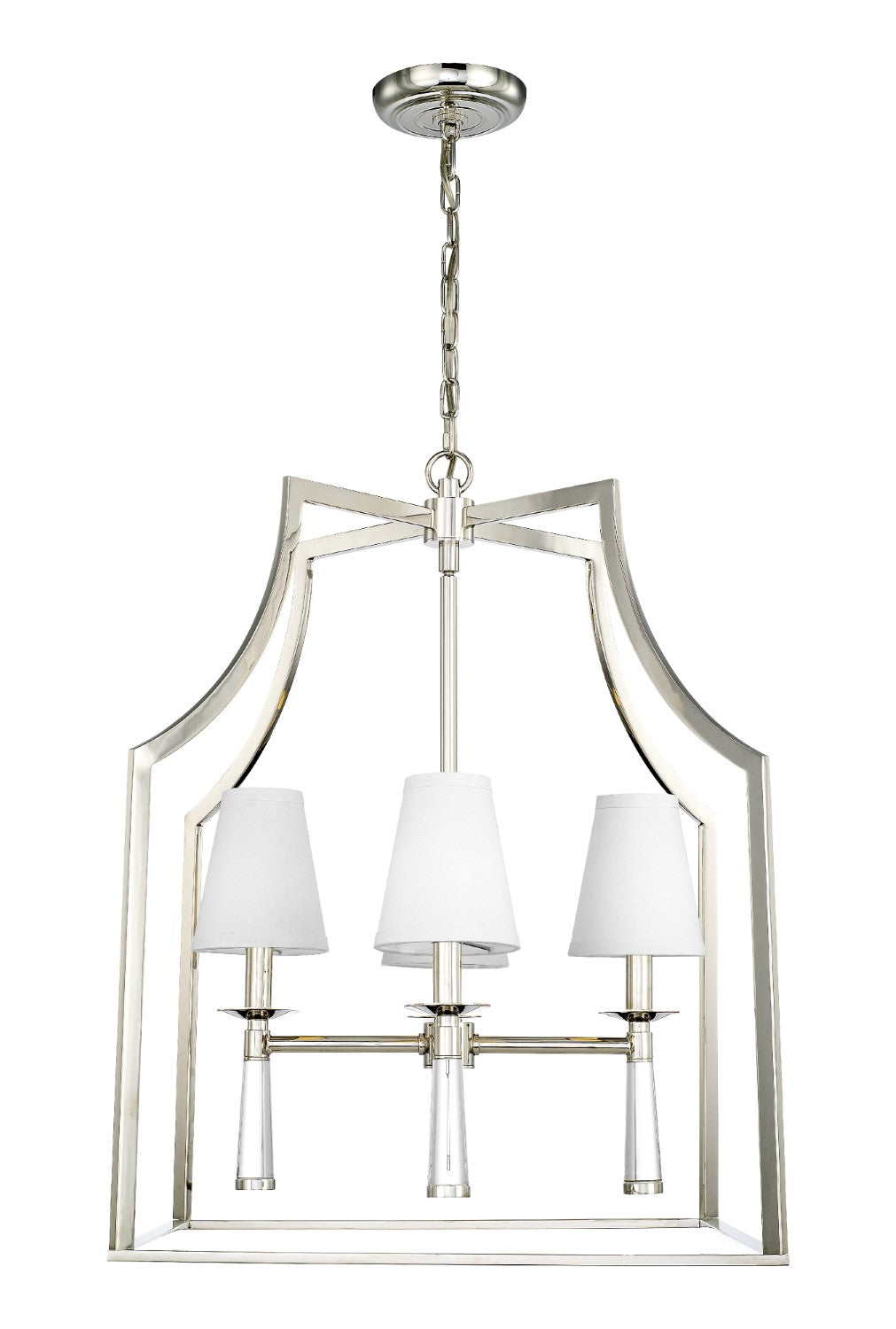 Crystorama 8864 Baxter 4 Light Chandelier