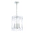 Crystorama 8874-PN Drake 4 Light Chandelier - Polished Nickel