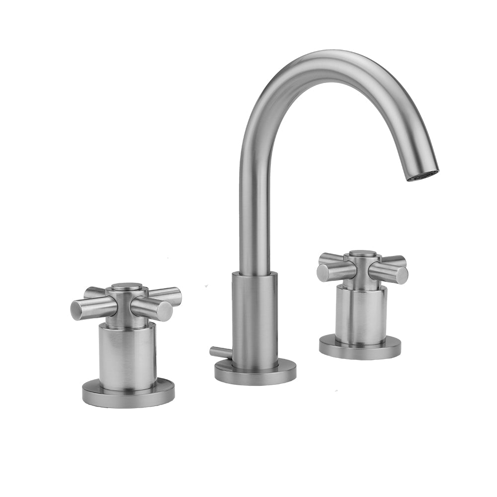 Jaclo 8880-C-1.2 Uptown Contempo Faucet With Round Escutcheons & Contempo High Cross Handles- 1.2 Gpm - Parent