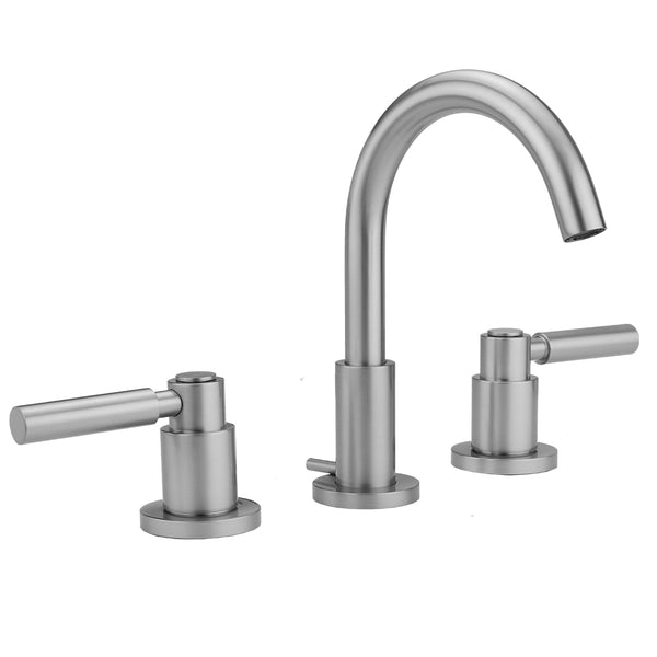Jaclo 8880-L Uptown Contempo Faucet With Round Escutcheons & High Lever Handles