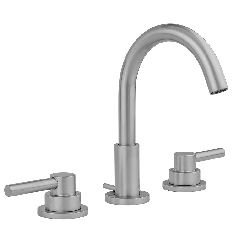 Jaclo 8880-T632-1.2 Uptown Contempo Faucet With Round Escutcheons & Low Contempo Lever Handles -1.2 Gpm - Parent