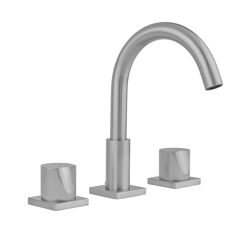 Jaclo 8881-TSQ672-1.2 Uptown Contempo Faucet With Square Escutcheons & Thumb Handles -1.2 Gpm - Parent