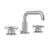 Jaclo 8882-T630 Downtown Contempo Faucet With Round Escutcheons & Low Contempo Cross Handles
