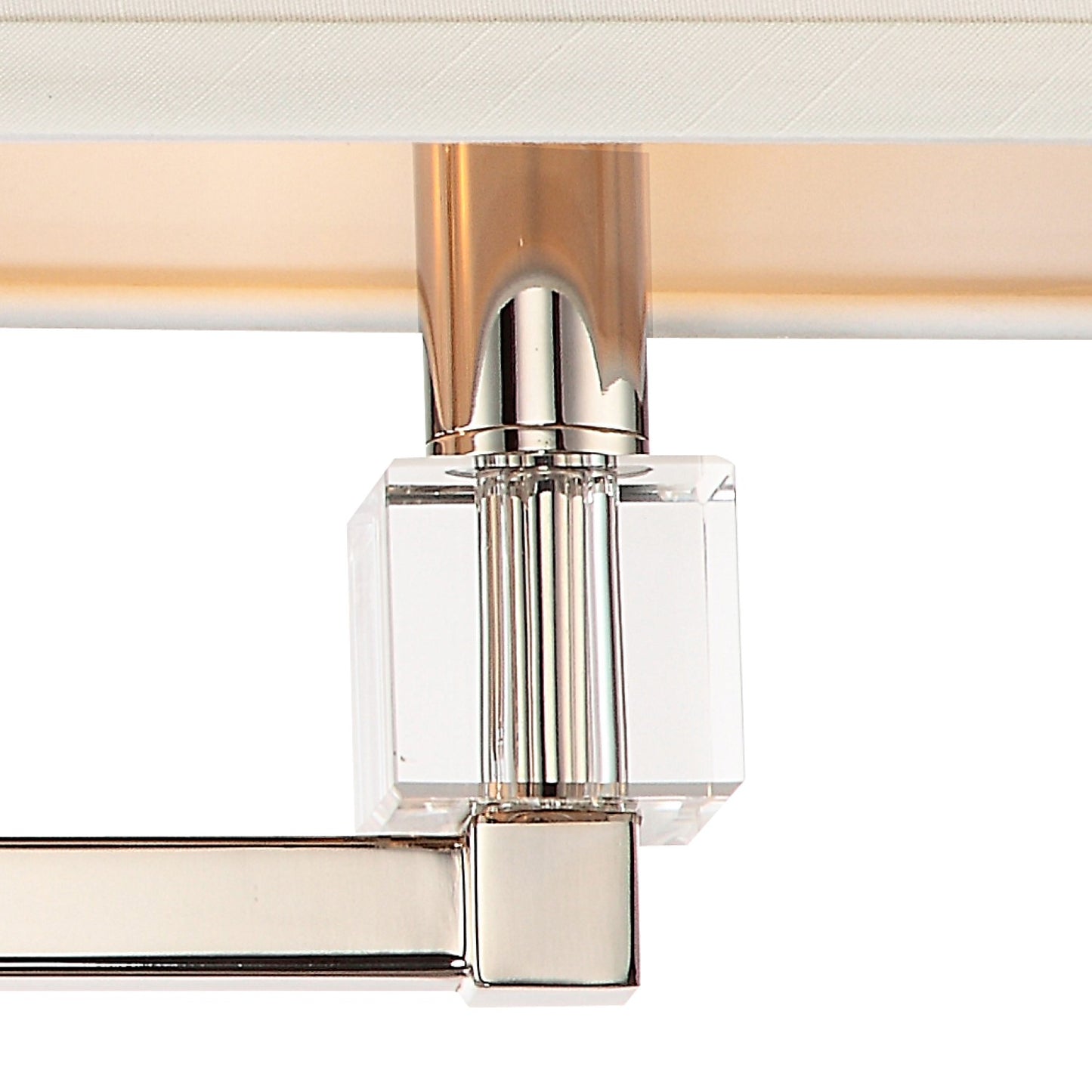 Crystorama 8883-PN Dixon 3 Light Bathroom Vanity - Polished Nickel
