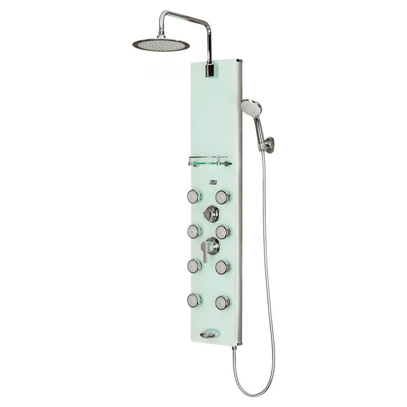 Pulse 1030 Lahaina Seafoam Glass Shower Spa