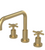 Rubinet 8AGNC Widespread Kitchen Set