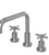 Rubinet 8AGNC Widespread Kitchen Set