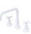 Rubinet 8AGNC Widespread Kitchen Set