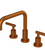Rubinet 8AGNL Widespread Kitchen Set