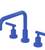 Rubinet 8AGNL Widespread Kitchen Set