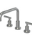 Rubinet 8AGNL Widespread Kitchen Set