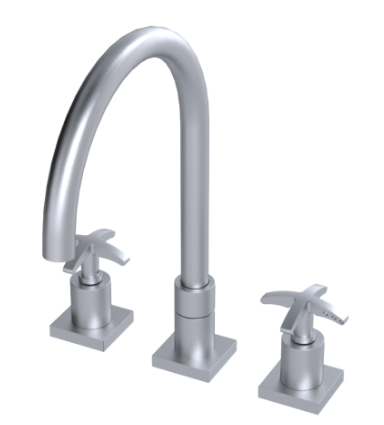 Rubinet 8ALAC Widespread Kitchen Set