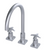 Rubinet 8ALAC Widespread Kitchen Set