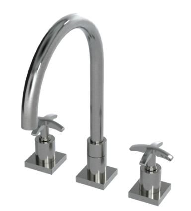 Rubinet 8ALAC Widespread Kitchen Set