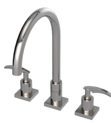 Rubinet 8ALAL Widespread Kitchen Set