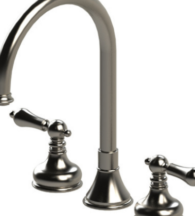 Rubinet 8ARML Widespread Kitchen Set