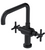 Rubinet 8DGNC Single Hole Two Handle Kitchen Set