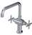 Rubinet 8DGNC Single Hole Two Handle Kitchen Set