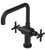 Rubinet 8DGNC Single Hole Two Handle Kitchen Set