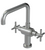 Rubinet 8DGNC Single Hole Two Handle Kitchen Set