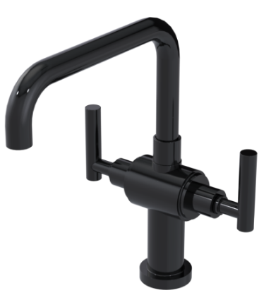 Rubinet 8DGNL Single Hole Two Handle Kitchen Set