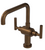 Rubinet 8DGNL Single Hole Two Handle Kitchen Set