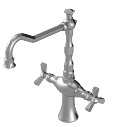 Rubinet 8DHXC Dual Handle Kitchen Set