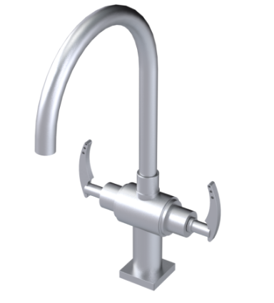 Rubinet 8DLAL Single Control Kitchen Set