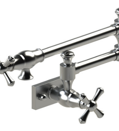 Rubinet 8EFMC Wall Mount Pot Filler