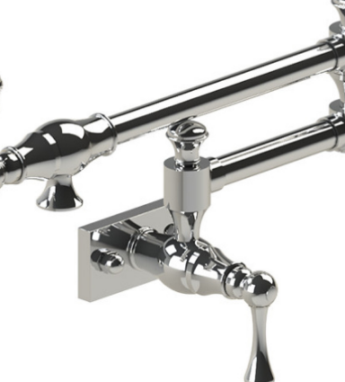 Rubinet 8EFML Wall Mount Pot Filler