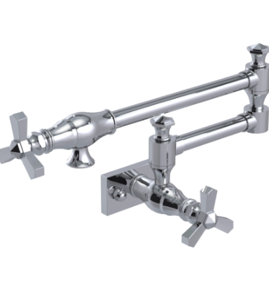 Rubinet 8EHXC Wall Mount Pot Filler