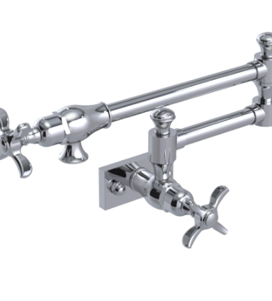 Rubinet 8ERVC Wall Mount Pot Filler