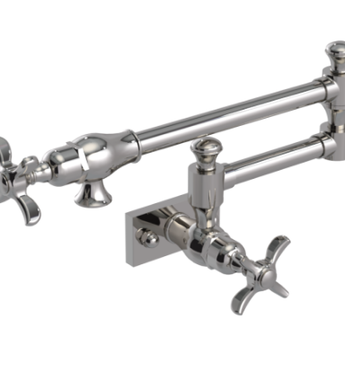 Rubinet 8ERVC Wall Mount Pot Filler