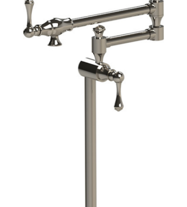 Rubinet 8HFML Deck Mount Pot Filler
