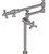 Rubinet 8HHXC Deck Mount Pot Filler