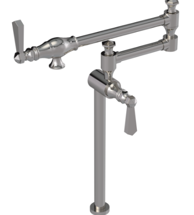 Rubinet 8HHXL Deck Mount Pot Filler