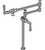 Rubinet 8HHXL Deck Mount Pot Filler