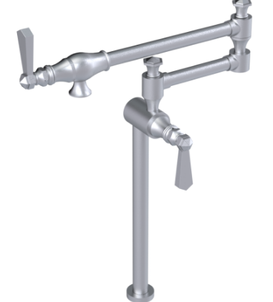 Rubinet 8HHXL Deck Mount Pot Filler