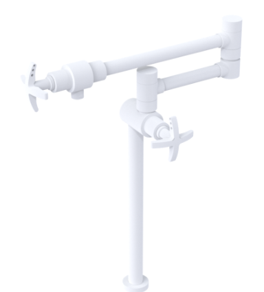 Rubinet 8HLAC Deck Mount Pot Filler