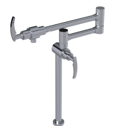 Rubinet 8HLAL Single Control Kitchen Set With Suspended Industrial Spray