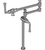 Rubinet 8HRVL Deck Mount Pot Filler