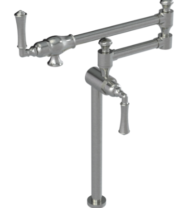 Rubinet 8HRVL Deck Mount Pot Filler