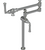 Rubinet 8HRVL Deck Mount Pot Filler