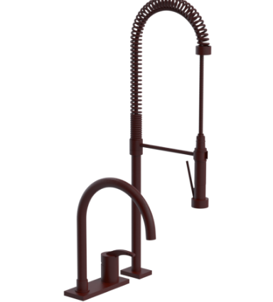 Rubinet 8ILAL Single Control Kitchen Set With Suspended Industrial Spray - Parent
