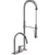 Rubinet 8ILAL Single Control Kitchen Set With Suspended Industrial Spray