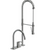 Rubinet 8ILAL Single Control Kitchen Set With Suspended Industrial Spray